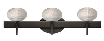 Lasso Three Light Wall Sconce in Bronze (74|3SW5612GLBR)