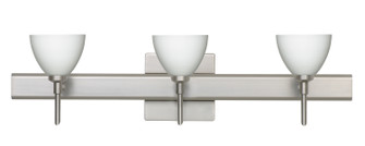 Divi Three Light Wall Sconce in Satin Nickel (74|3SW185807SNSQ)