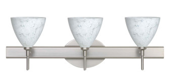 Mia Three Light Wall Sconce in Satin Nickel (74|3SW177919SN)