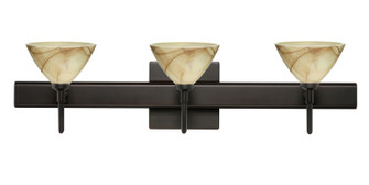 Domi Three Light Wall Sconce in Bronze (74|3SW174383BRSQ)