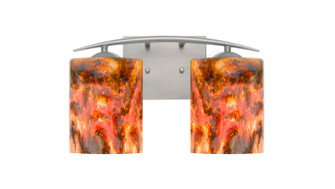 Lava Vanity in Satin Nickel (74|2WCLAVALEDSN)