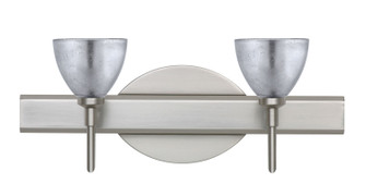 Divi Two Light Wall Sconce in Satin Nickel (74|2SW1758SFSN)