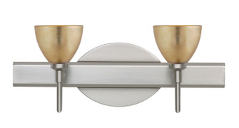 Divi Two Light Wall Sconce in Satin Nickel (74|2SW1758GFSN)