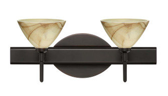 Domi Two Light Wall Sconce in Bronze (74|2SW174383BR)