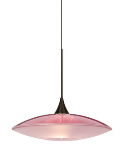 Spazio One Light Pendant in Bronze (74|1XT6294RDBR)