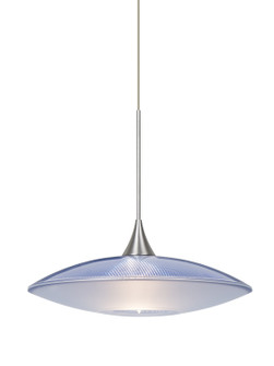 Spazio One Light Pendant in Satin Nickel (74|1XT6294BLSN)