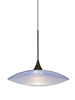 Spazio One Light Pendant in Bronze (74|1XT6294BLLEDBR)