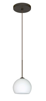 Palla One Light Pendant in Bronze (74|1XT565807LEDBR)