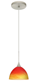 Brella One Light Pendant in Satin Nickel (74|1XT4679SLLEDSN)