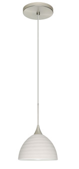 Brella One Light Pendant in Satin Nickel (74|1XT4679KRLEDSN)