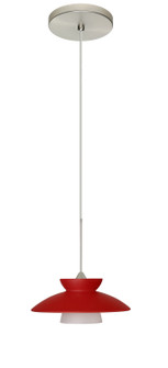 Trilo One Light Pendant in Satin Nickel (74|1XT271831LEDSN)