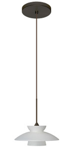 Trilo One Light Pendant in Bronze (74|1XT271825LEDBR)