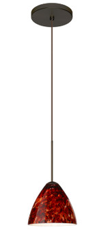 Mia One Light Pendant in Bronze (74|1XT177941LEDBR)