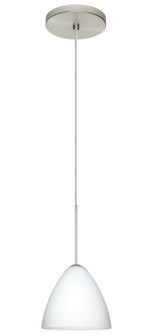 Mia One Light Pendant in Satin Nickel (74|1XT177907LEDSN)