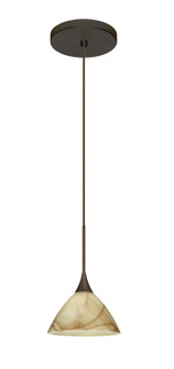 Domi One Light Pendant in Bronze (74|1XT174383LEDBR)