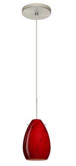 Pera One Light Pendant in Satin Nickel (74|1XT1713MASN)