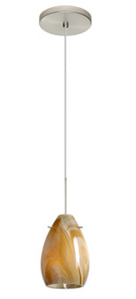 Pera One Light Pendant in Satin Nickel (74|1XT1713HNLEDSN)