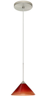 Kona One Light Pendant in Satin Nickel (74|1XT117681SN)