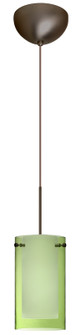 Pahu One Light Pendant in Bronze (74|1XCL44007BR)
