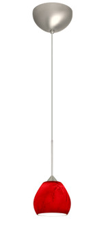 Tay Tay One Light Pendant in Satin Nickel (74|1XC5605MALEDSN)