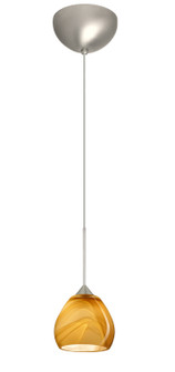 Tay Tay One Light Pendant in Satin Nickel (74|1XC5605HNLEDSN)