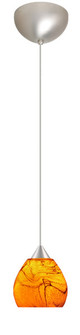 Tay Tay One Light Pendant in Satin Nickel (74|1XC5605HBSN)