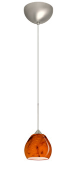 Tay Tay One Light Pendant in Satin Nickel (74|1XC5605HBLEDSN)