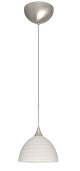 Brella One Light Pendant in Satin Nickel (74|1XC4679KRSN)