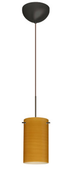 Stilo One Light Pendant in Bronze (74|1XC4404OKBR)