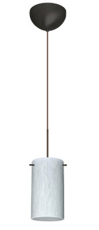 Stilo One Light Pendant in Bronze (74|1XC440419LEDBR)