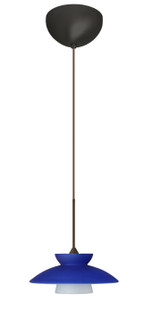 Trilo One Light Pendant in Bronze (74|1XC271823LEDBR)