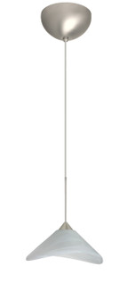 Hoppi One Light Pendant in Satin Nickel (74|1XC191352LEDSN)