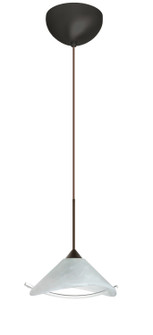 Hoppi One Light Pendant in Bronze (74|1XC181304LEDBR)