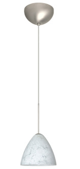 Mia One Light Pendant in Satin Nickel (74|1XC177919LEDSN)