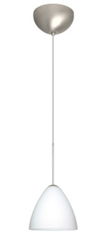 Mia One Light Pendant in Satin Nickel (74|1XC177907LEDSN)