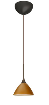 Domi One Light Pendant in Bronze (74|1XC1743OKLEDBR)