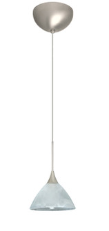 Domi One Light Pendant in Satin Nickel (74|1XC174352LEDSN)