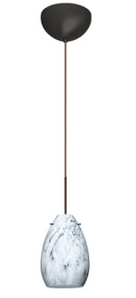 Pera One Light Pendant in Bronze (74|1XC1713MGLEDBR)