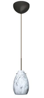 Pera One Light Pendant in Bronze (74|1XC1713MGBR)