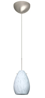 Pera One Light Pendant in Satin Nickel (74|1XC171319LEDSN)