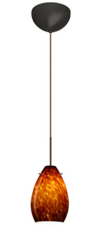 Pera One Light Pendant in Bronze (74|1XC171318LEDBR)