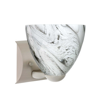 Sasha One Light Wall Sconce in Satin Nickel (74|1WZ7572MGSN)