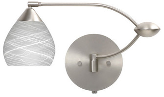 Tay Tay One Light Swing Arm Wall Sconce in Satin Nickel (74|1WU560560SN)