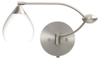 Tay Tay One Light Swing Arm Wall Sconce in Satin Nickel (74|1WU560507SN)