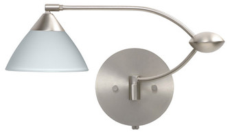 Domi One Light Swing Arm Wall Sconce in Satin Nickel (74|1WU174307SN)