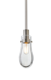 Wish One Light Pendant in Satin Nickel (74|1TTWISHCLEDILSN)