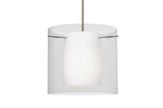 Pahu One Light Pendant in Satin Nickel (74|1TTC18407LEDSN)