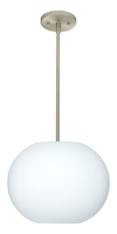 Jordo One Light Pendant in Satin Nickel (74|1TT477507SN)