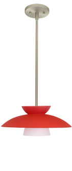 Trilo One Light Pendant in Satin Nickel (74|1TT451331SN)