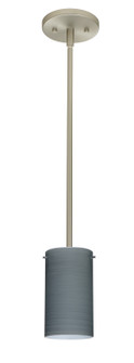 Stilo One Light Pendant in Satin Nickel (74|1TT4404TNSN)